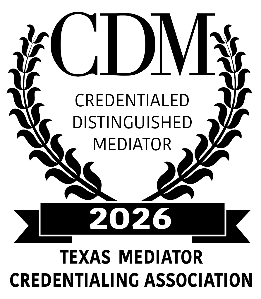 CDM Credentialed Distinguished Mediator 2026 - Texas Mediator Credentialing Association